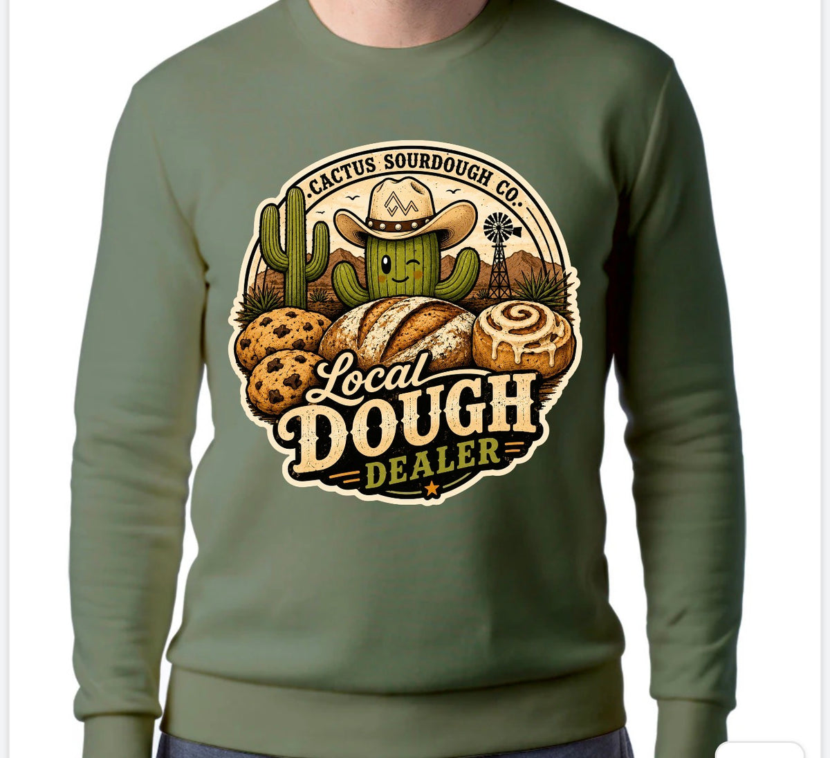 Dough Dealer Crewneck Sweater