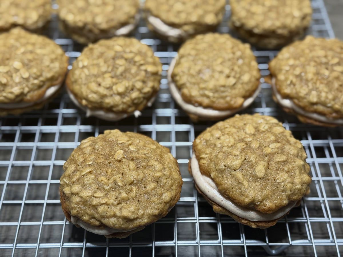 Cowboy Bites - Sourdough Oatmeal Cream Pies - Cactus Club