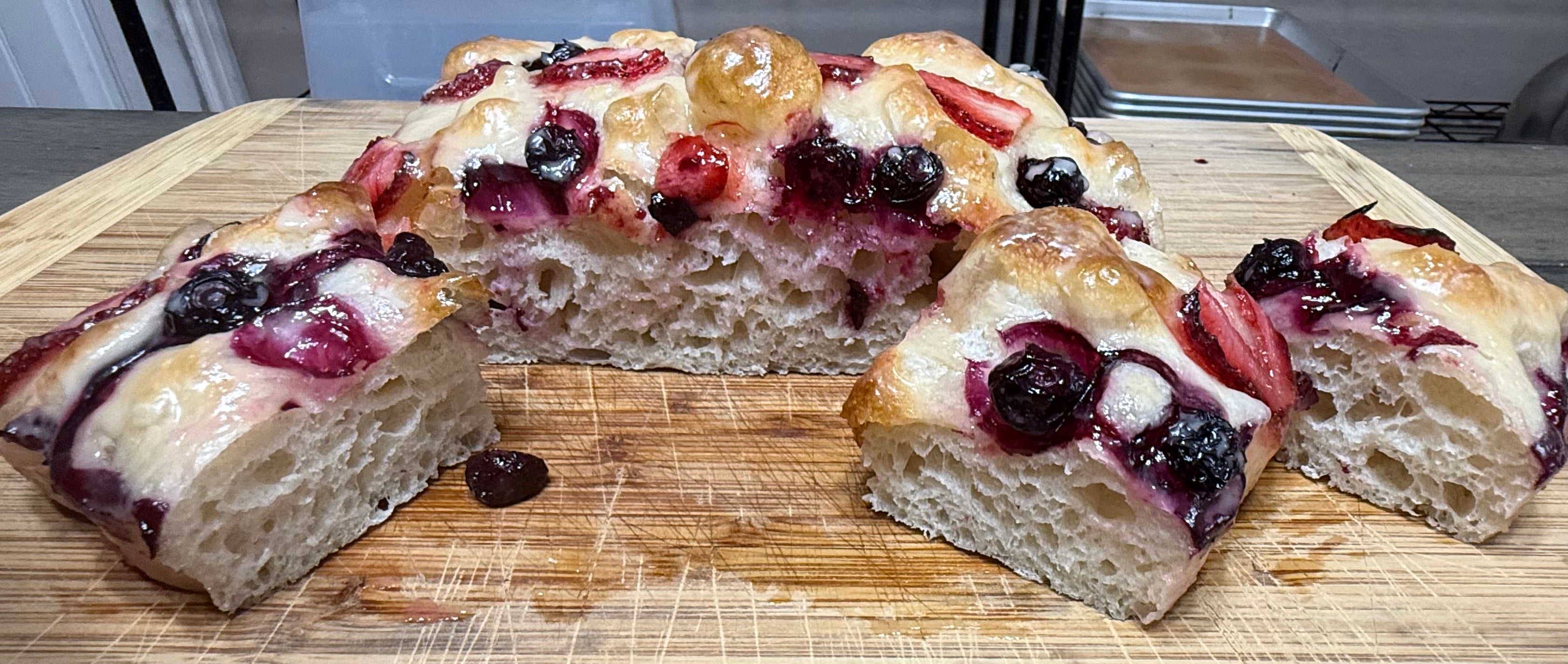 Limited Edition: Red, White & Blue Focaccia
